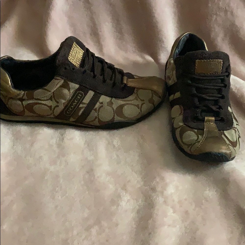 Brown Coach Sneakers